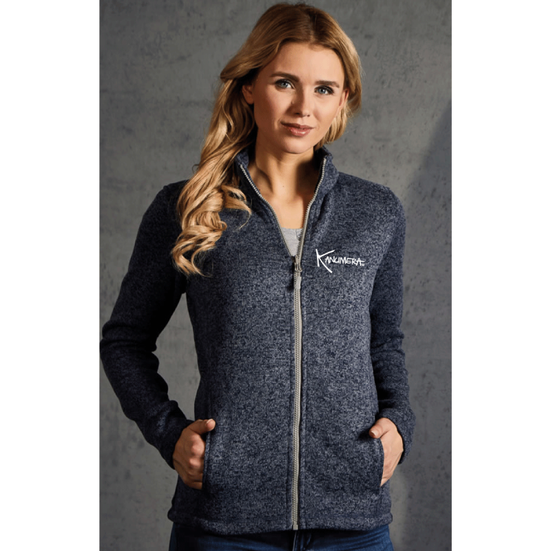 Veste Femme en Polaire tricoté Le Requin Baleine