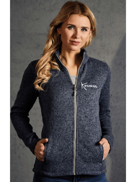 Veste Femme en Polaire tricoté Le Requin Baleine