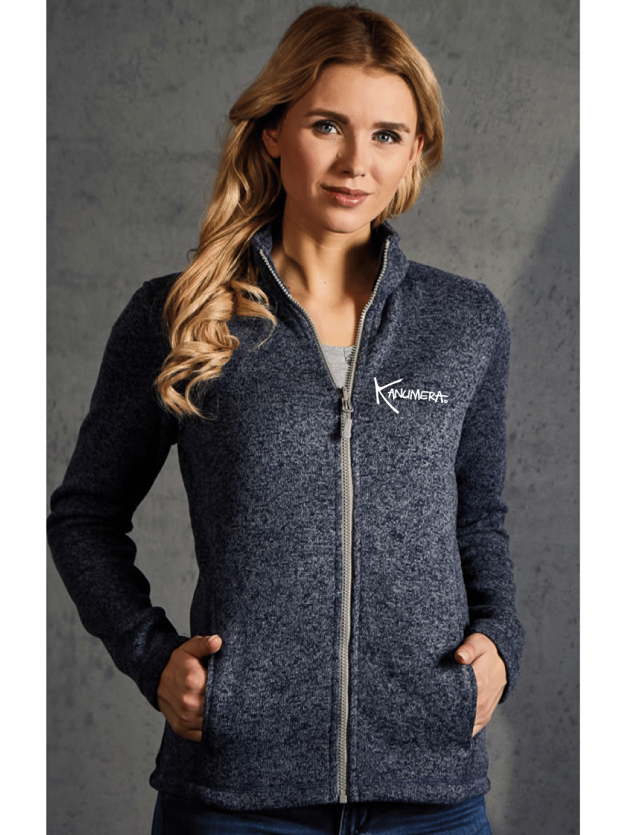 Veste Femme en Polaire tricoté Le Requin Baleine