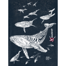 Whales Men's Linen T-shirt