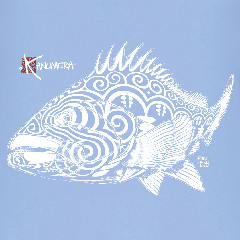 Grouper Organic Adult T-shirt