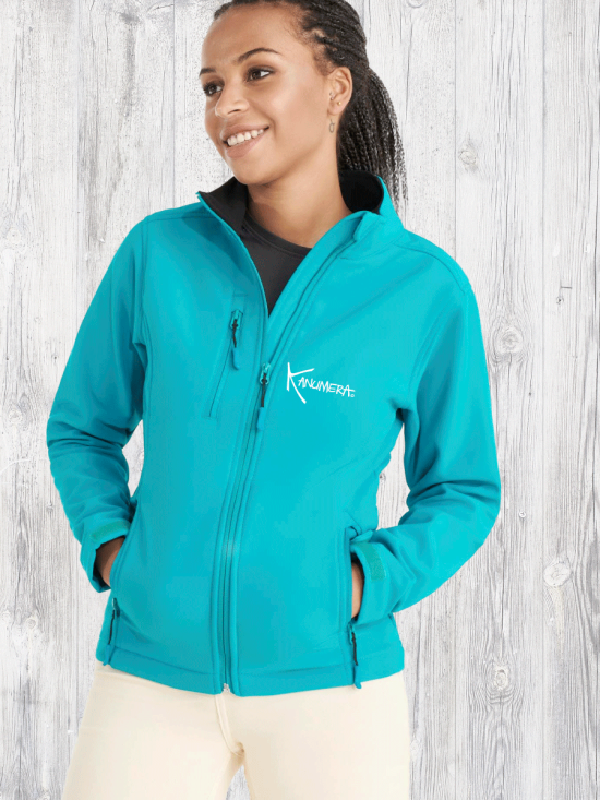 Veste zippée Softshell Femme La Raie