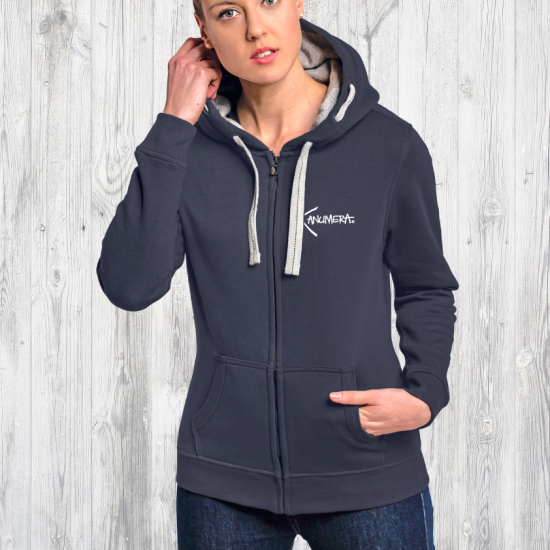 Whales hooded Ladies sweatshirt