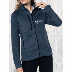 Turtles Ladies’ full zip heather jacket