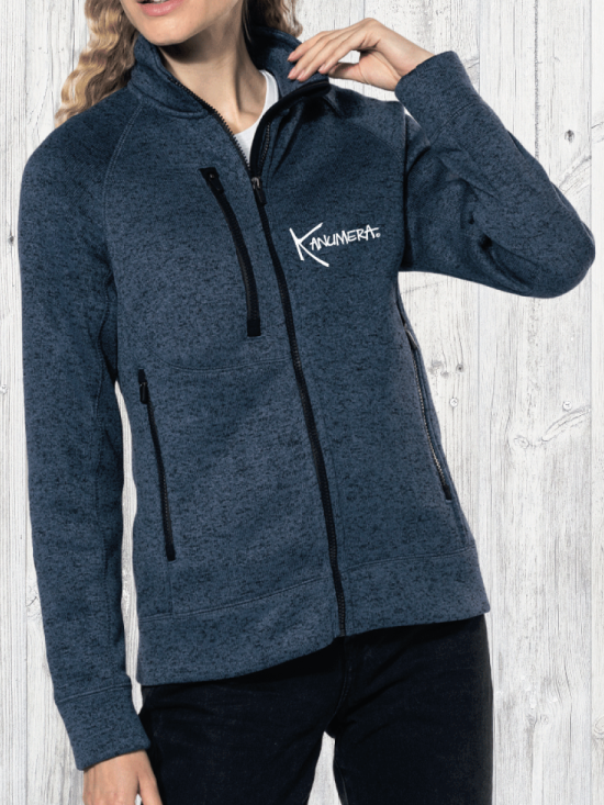 Veste Femme en Polaire tricoté Les Tortues