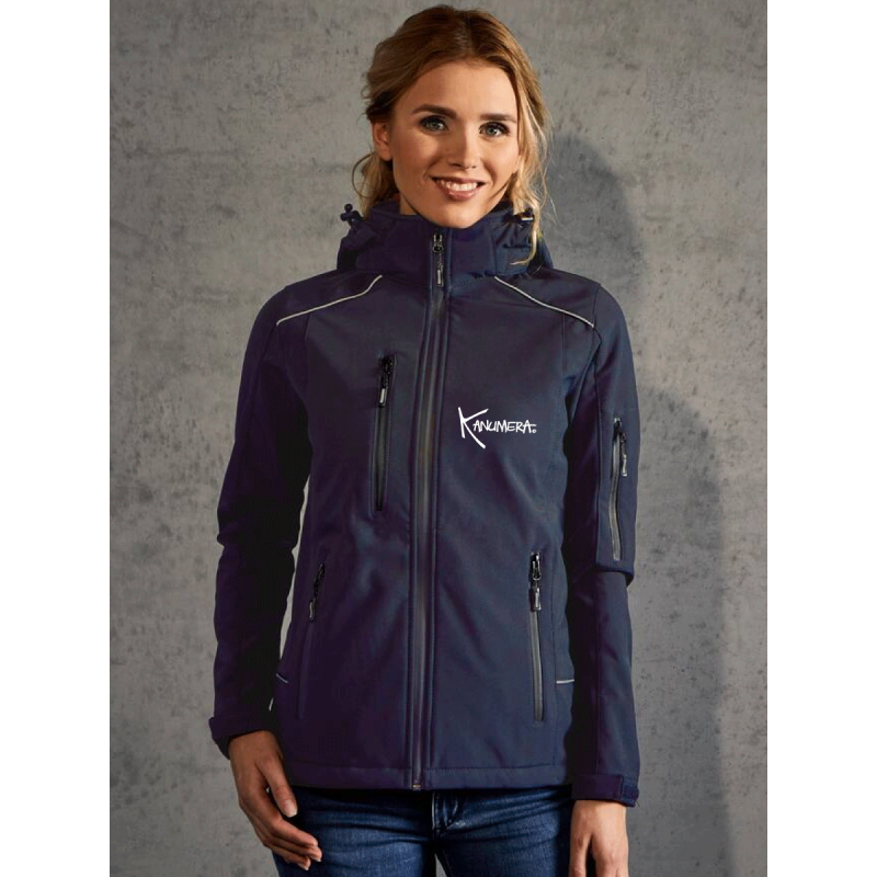 Veste Softshell Capuche Femme La Raie Tatoo
