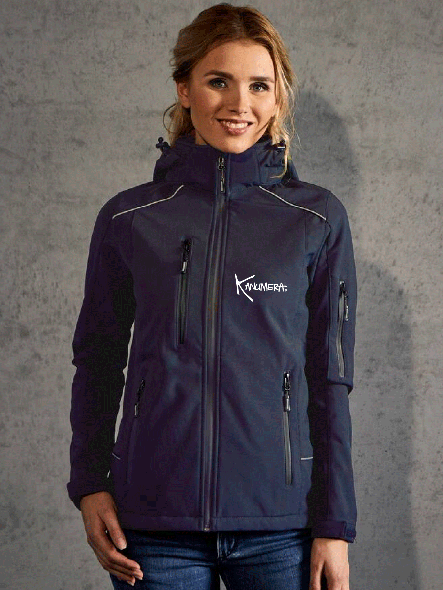 Veste Softshell Capuche Femme La Raie Tatoo