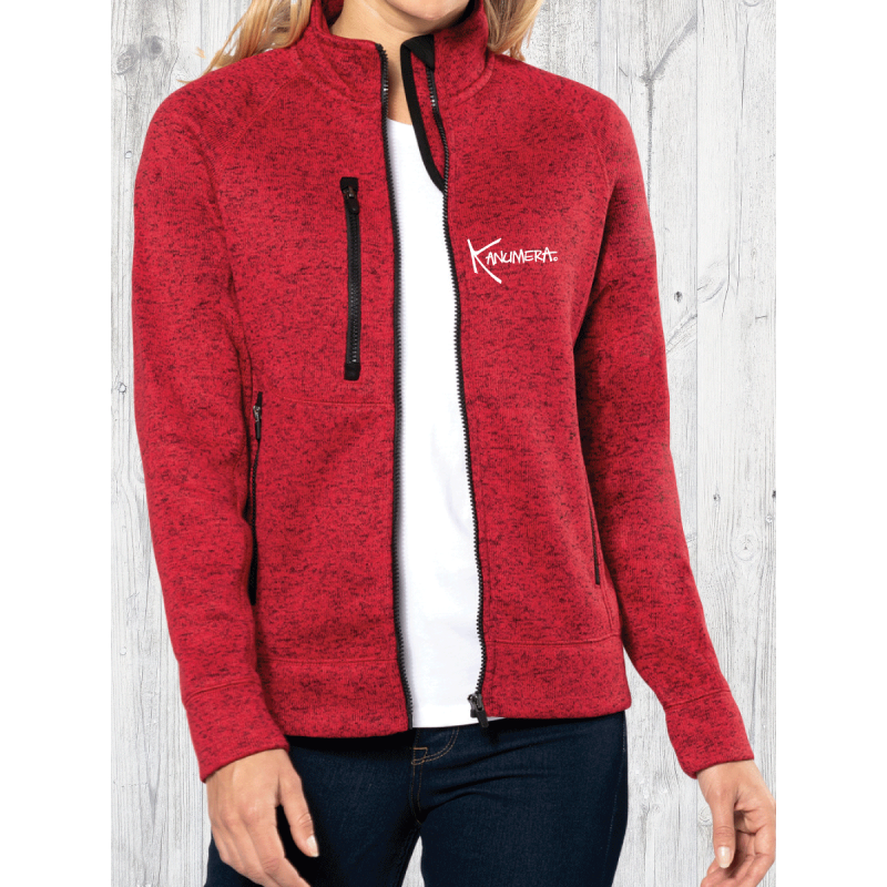 Veste Femme en Polaire tricoté Les Tortues