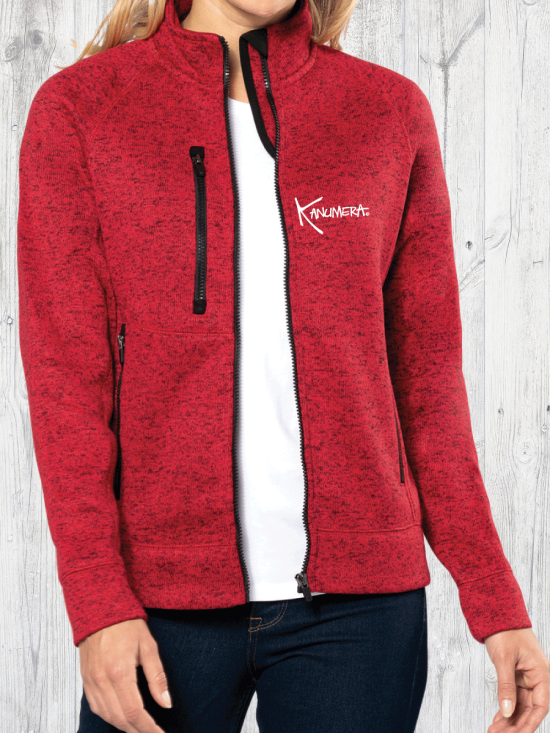Veste Femme en Polaire tricoté Les Tortues