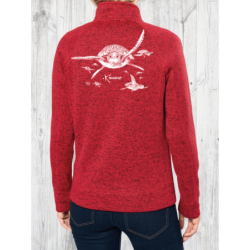 Veste Femme en Polaire tricoté Les Tortues