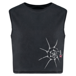 Shell Ladie's sleeveless cropped t-shirt