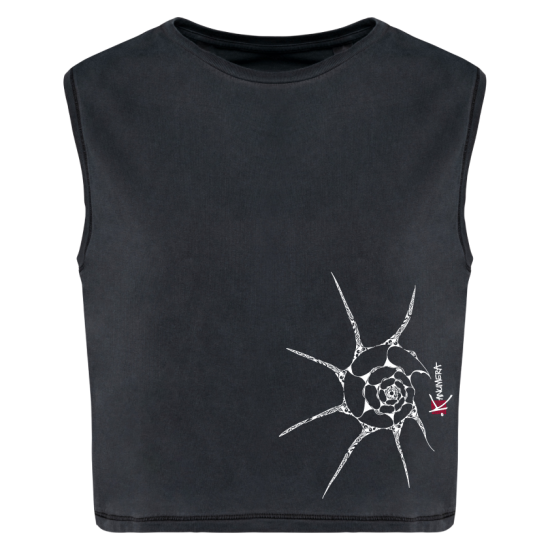 Shell Ladie's sleeveless cropped t-shirt