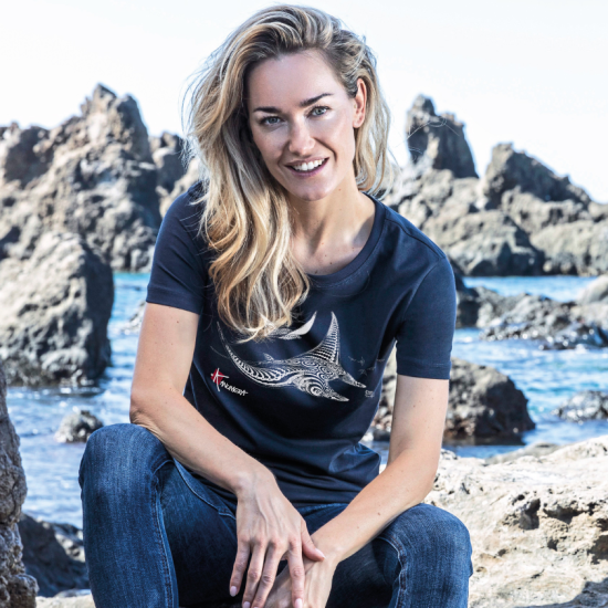 Manta Ray Ladies T-shirt