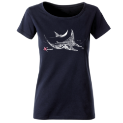 T-shirt bio Femme Les Raies