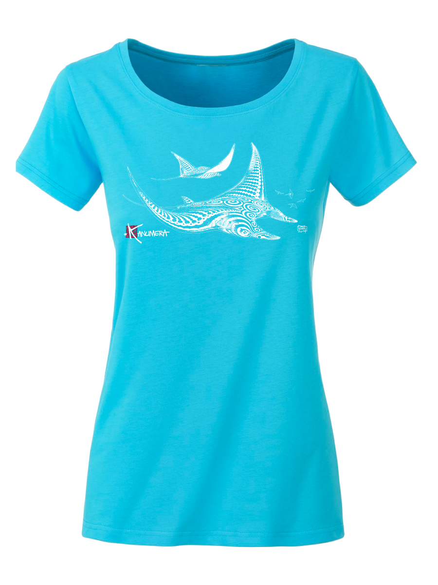 T-shirt bio Femme Les Raies