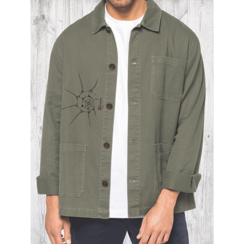 Veste "Atelier" délavée homme Le Coquillage