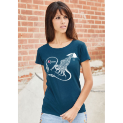 T-shirt Bio Femme Le Calamar
