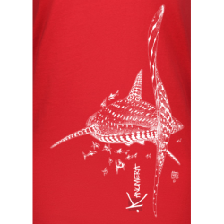 T-shirt Bio Femme avec poche Le Requin Baleine