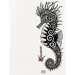 Sweat Femme Loose L'Hippocampe Tatoo