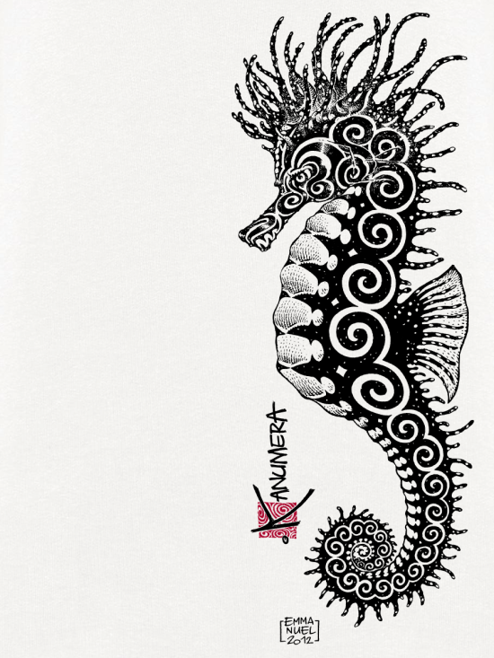 Sweat Femme Loose L'Hippocampe Tatoo