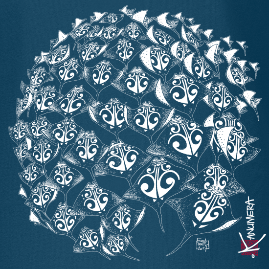 T-shirt Bio Femme La Ronde des Raies