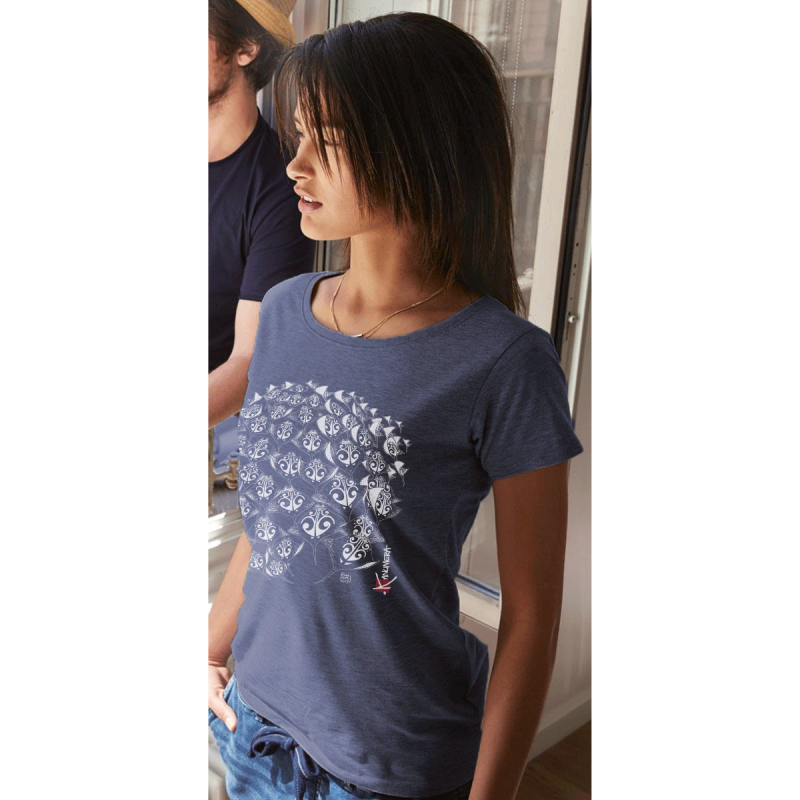 T-shirt Bio Femme La Ronde des Raies