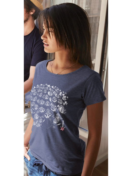 T-shirt Bio Femme La Ronde des Raies