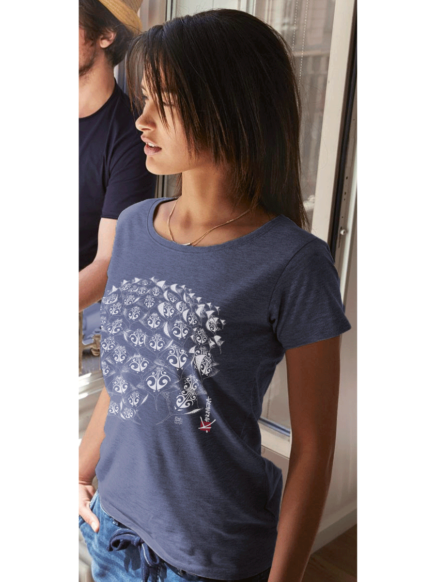 T-shirt Bio Femme La Ronde des Raies