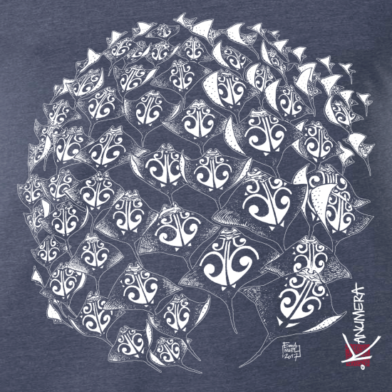 T-shirt Bio Femme La Ronde des Raies