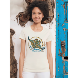 T-shirt Bio Origine Femme Les Raies