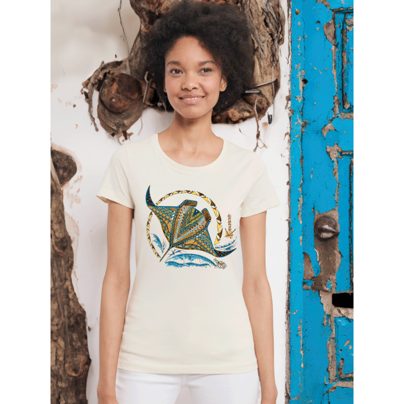 T-shirt Bio Origine Femme Les Raies