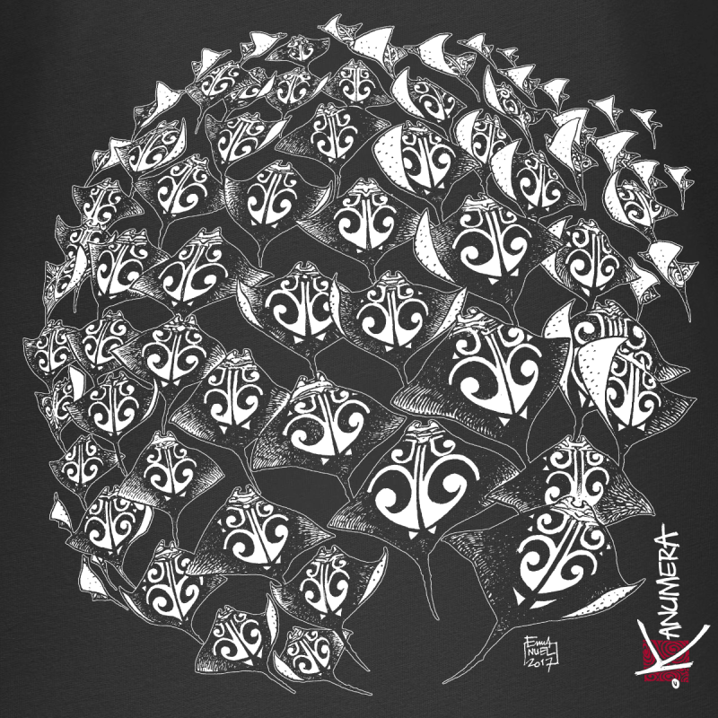 T-shirt Bio Femme La Ronde des Raies