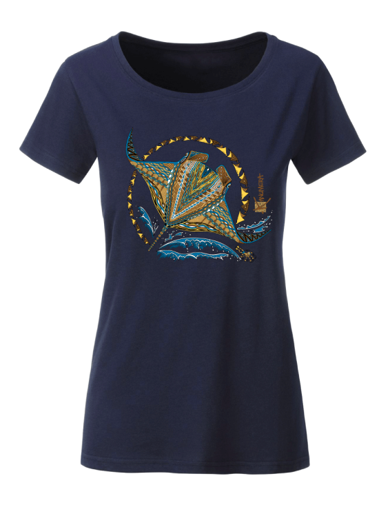 T-shirt Bio Origine Femme Les Raies