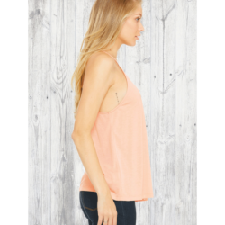 Whale Shark Ladies' flowy high neck tank top