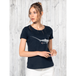 T-shirt bio Femme Le Requin renard