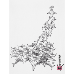 T-shirt bio L'Attaque des Requins