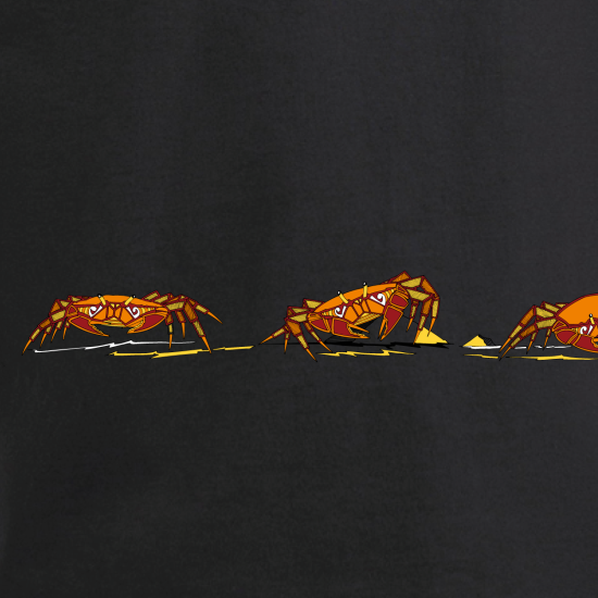 Haka of the Crabs Adult T-shirt